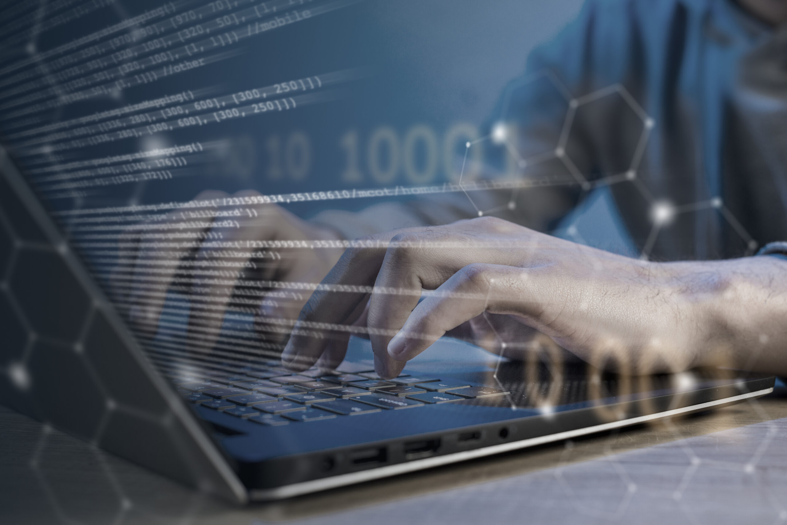 Home concepto de collage html y css con persona